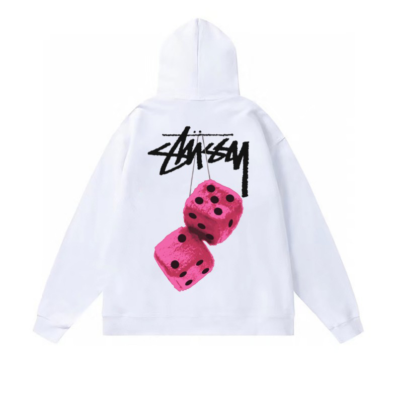 STUSSY ステューシー FUZZY DICE パーカーフーディ Stussy ステューシー パーカー Fuzzy Dice Fleece Hoodie